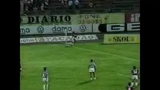 26 04 87 Gr&ecirc;mio Maring&aacute; 3X2 Atl&eacute;tico PR 1987