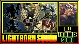 Lightborn Squad- All Voice Entrance of New Squad in Mobile Legends