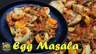 Easy Egg Masala Recipe | cooking asmr #cooking #recipe #food #eggrecipe #eating
