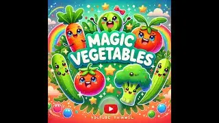 🥕✨ Magic Vegetables | Fun Song for Kids | Eat Your Veggies! 🎶🌟'