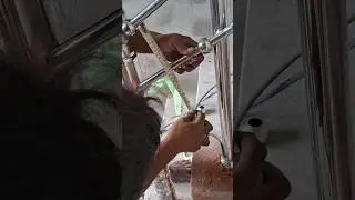 Steel  gol paip#welding #steel #steelworking #reling #