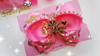 Moño Fácil y Sencillo pero muy Bonito 🎀💗/Inspiración /laco Carla +moño basico💗
