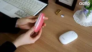 actto SMOOTHIE Nano RF Optical Mouse