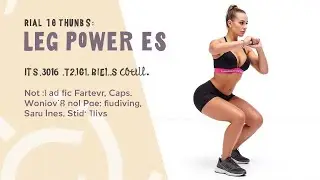 Day 18: Lower Body Fat-Burning Workout | Build Strength, Burn Fat & Transform Your Legs