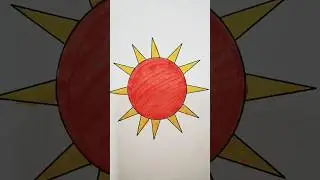 easy and simple art #drawing #artwork #artist #easyartlover #artanddesign #sunart #artdesign #art