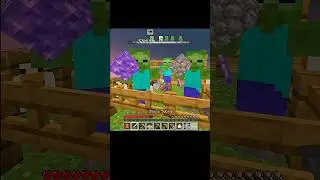 So many Zombies 😱 on my platform 🙆 #minecraft #viral #gaming #shorts @Ranj_Xtra69