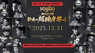 Rizin New Year's Eve Card Reaction/Breakdown