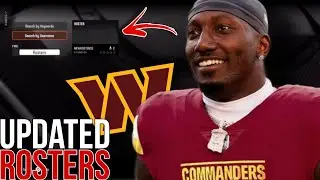 Как получить обновленные составы в Madden 25!