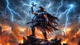 Epic Rock Hero Song Powered by AI &ndash; Thunderstorm of Power (Guitar Solo) | AI-Generated Music