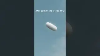 Real UFO? The USS Nimitz Tic Tac Encounter (2004) #shorts #tictac