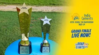 Junior Super Kings 2023- 24 Grand Finale LIVE | Jepiaar School vs Ramakrishna MHSS