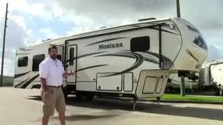Новый автодом Keystone Montana 3402 RL с пятым колесом 2014 года выпуска - Holiday World of Houst...