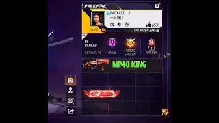 New MP40 Bio Code Revealed🔥☠️ #facxadoff #shorts #freefire #freefirebio