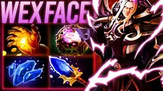 Invoker vs Void Spirit & Shadow Fiend Mid — Wex Facet Gameplay | Dota 2 Invoker