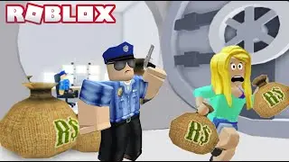 Roblox - DEU RUIM NO BANCO (Crazy Bank Heist Obby)