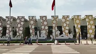 من قلب مطار فاس سايس // وصول عائلتي( AEROPORT  FES SAISS)
