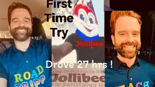 JOLLIBEE 🇵🇭destroys McDonalds 🇺🇸 epic 24hr ROADTRIPP taste test   #jollibee #jollibeephilippines