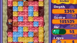 Game Boy Advance Longplay [192] Mr. Driller 2
