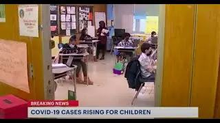 Number of COVID-19 cases in children spikes across the country