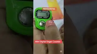 Digital Finger Counter मन्त्र जप यन्त्र 9841658736 9779801818394 #counter #fingercounter 