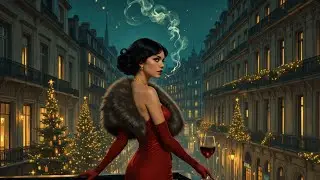 1940&rsquo;s Nostalgic Jazz 🎙️ Soft Female Vocals | Timeless Vintage Night | Crystal Lee