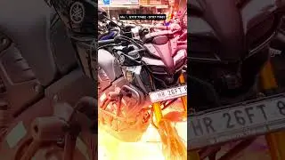 MT 15 Crash Guard & Accesories #yamahamt15 #mt15 #yamaha #bikeaccessories #bikemodification