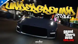 GTA NFS Underground Style | Tuning Treffen in GTA5 Online Livestream