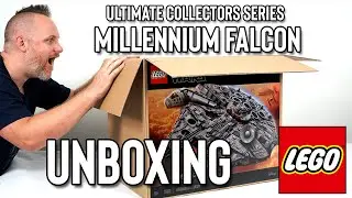 LEGO Star Wars UCS Millennium Falcon unboxing (75192)