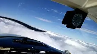 Valentin Taifun 17E over the clouds 3