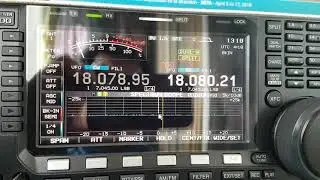 3B7A, Saint Brandon AFRICA, 18MHz, CW, Worked by HL2WA