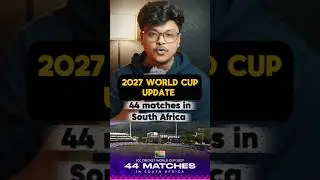 🚨World Cup Venue Confirmed🚨 #icc #worldcup2027 #cricketnews