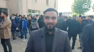 F&ecirc;te du Ramadan (a&iuml;d El fitr), mosqu&eacute;e Eyup Sultan de V&eacute;nissieux dans le Rh&ocirc;ne