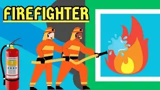 Little Firefighter | Fire Engine Truck Rescue Song | Job Song For Kids | Song For Childrens & Babies