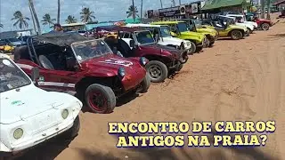 ACHEI VARIOS BUGGYS E QUADRICICULOS NA PRAIA DO GUNGA.