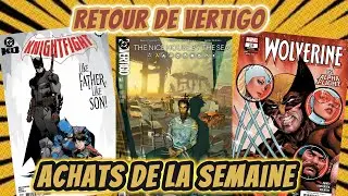 Achats comics – Retour de Vertigo