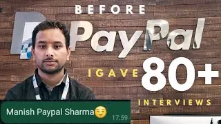 I gave 80+ interviews before joining PayPal. The Interview-a-thon.