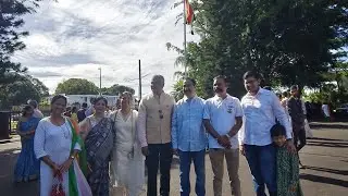 77th Republic  Day Of India Celibration  In Mauritius #republicday #26january  #petriotic 