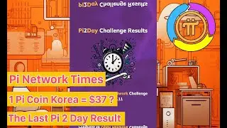 Pi Network Times | Pi coin Korea 37$ Price | The last Pi 2 Day Result