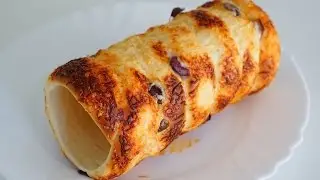 Salty Kurtos Kalacs (Savory Chimney Cake)