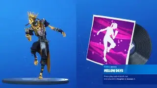 FORTNITE MELLOW DAYS LOBBY MUSIC 1 HOUR (Slick Emote)