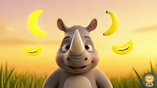 Learn the Crescent Shape Song for Kids 🌙🦏 | Rhino’s Horn & The Moon | Early Geometry Lesson