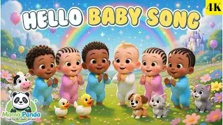Hello Baby Boom Boom | Fun Action Nursery Rhymes for Babies & Toddlers 👶🎶