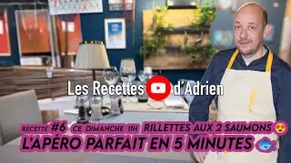 Rillettes aux deux saumons 🐟 | L&rsquo;ap&eacute;ro rapide & gourmand by Chef Adrien