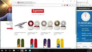 Supreme F/W 17 Week 9 Checkout -SUPREME HEADBANDS! MANUAL