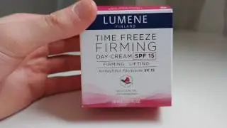 Lumene Time Freeze Firming Day Cream [UNBOXING]