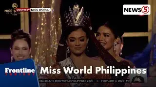 Asia Rose Simpson, kinoronahan bilang Miss World Philippines 2026 | Frontline Tonight