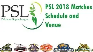 PSL 2018 schedule and time table | PSL final 2018 date and venue