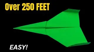 How to Make Origami Paper Plane | Paper Airplane That Files Far