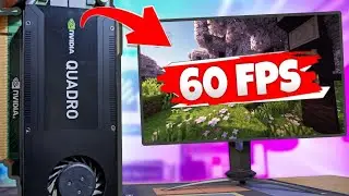 Testing the $20 Quadro K1200 Minecraft GPU