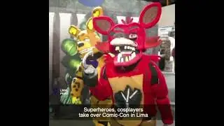 Superheroes, cosplayers take over Comic-Con in Lima